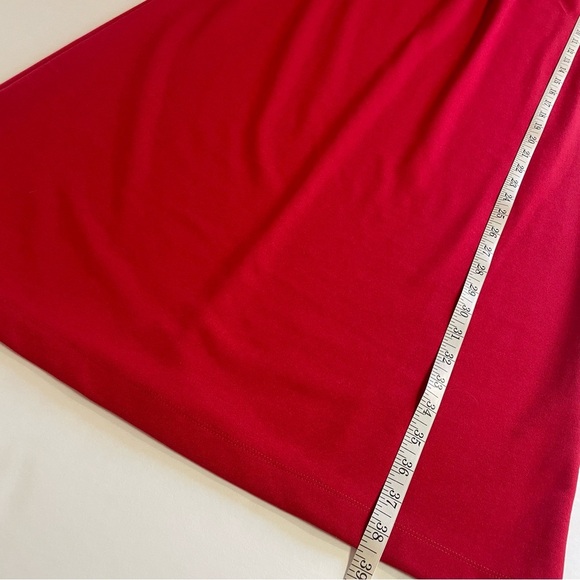Lands' End Sleeveless Dress Red Size Medium - Picture 5 of 7